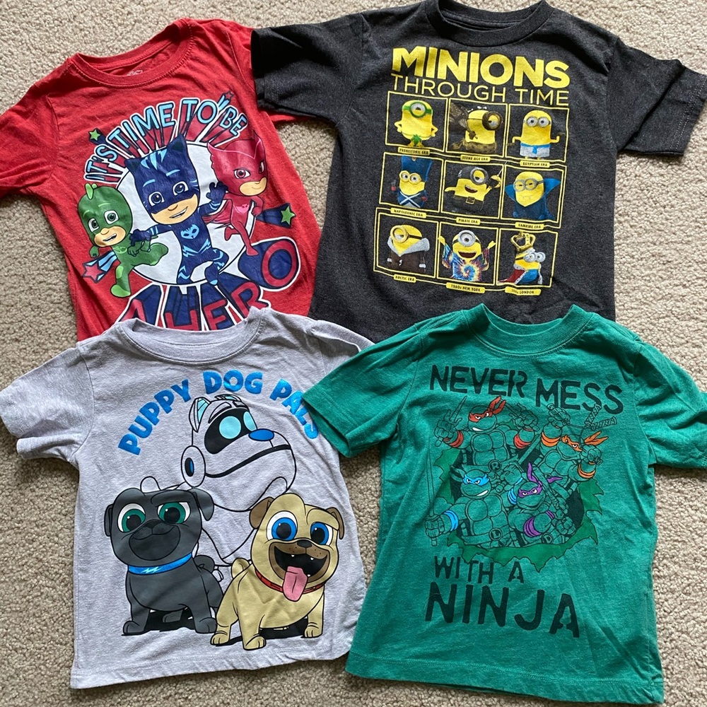 Boys T Shirt Bundle 4T